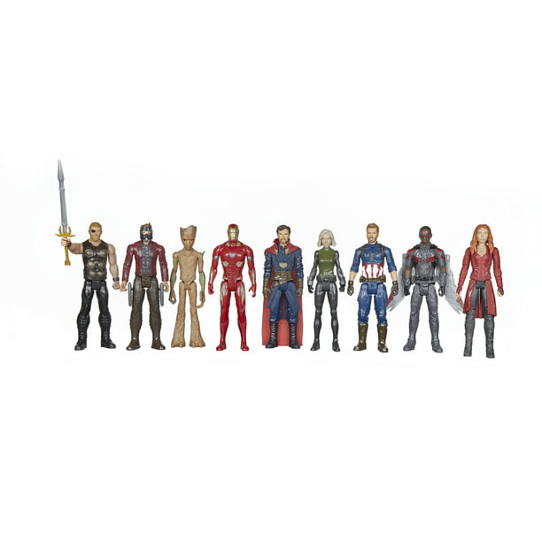 Marvel Avengers Infinity War Titan Hero Captain America with Power FX Port